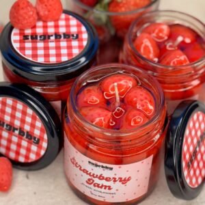 Strawberry Jam Jar Candle